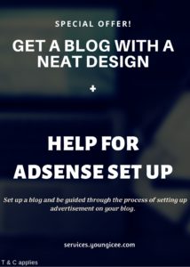Get A Blog and adsense